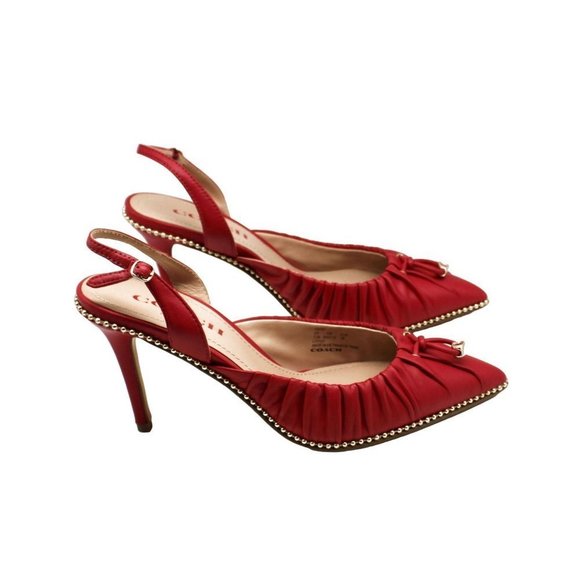 Coach Women's Wionna Pointed Slingback Pumps - Elegant and Sophisticated Women's - Picture 6 of 8